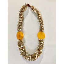 Twisted pearl necklace