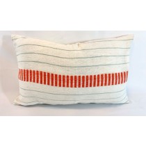Axum rectangular cushion - axum coral