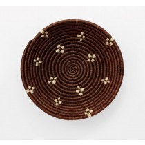 Sisal Rwanda basket brown- 30cm