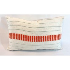 Axum rectangular cushion - axum coral