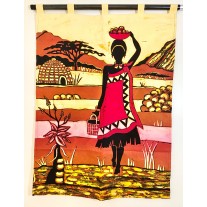Suspension murale femme swazi 
