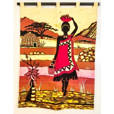 Suspension murale femme swazi 